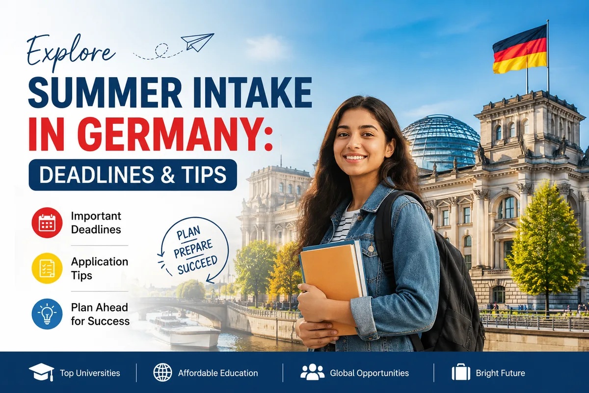 Explore Summer Intake in Germany: Deadlines & Tips cover