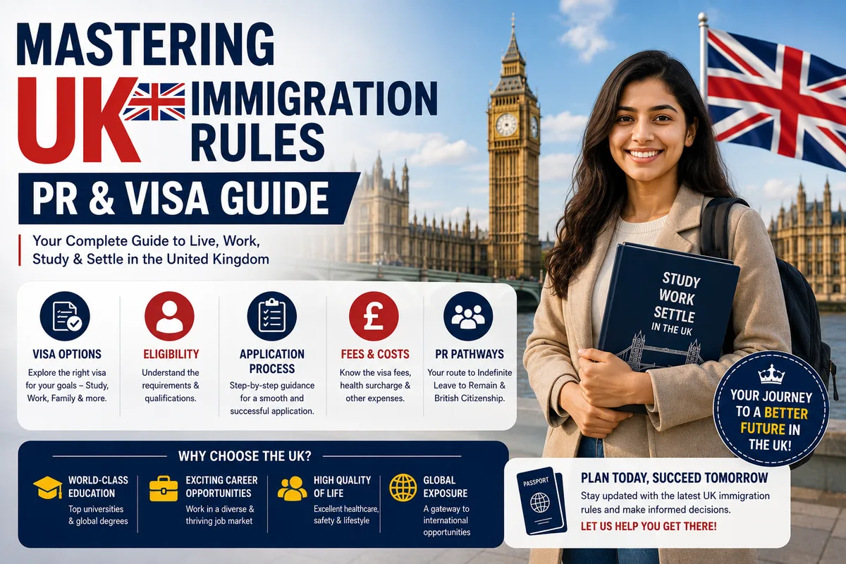 Mastering UK Immigration Rules: PR & Visa Guide cover